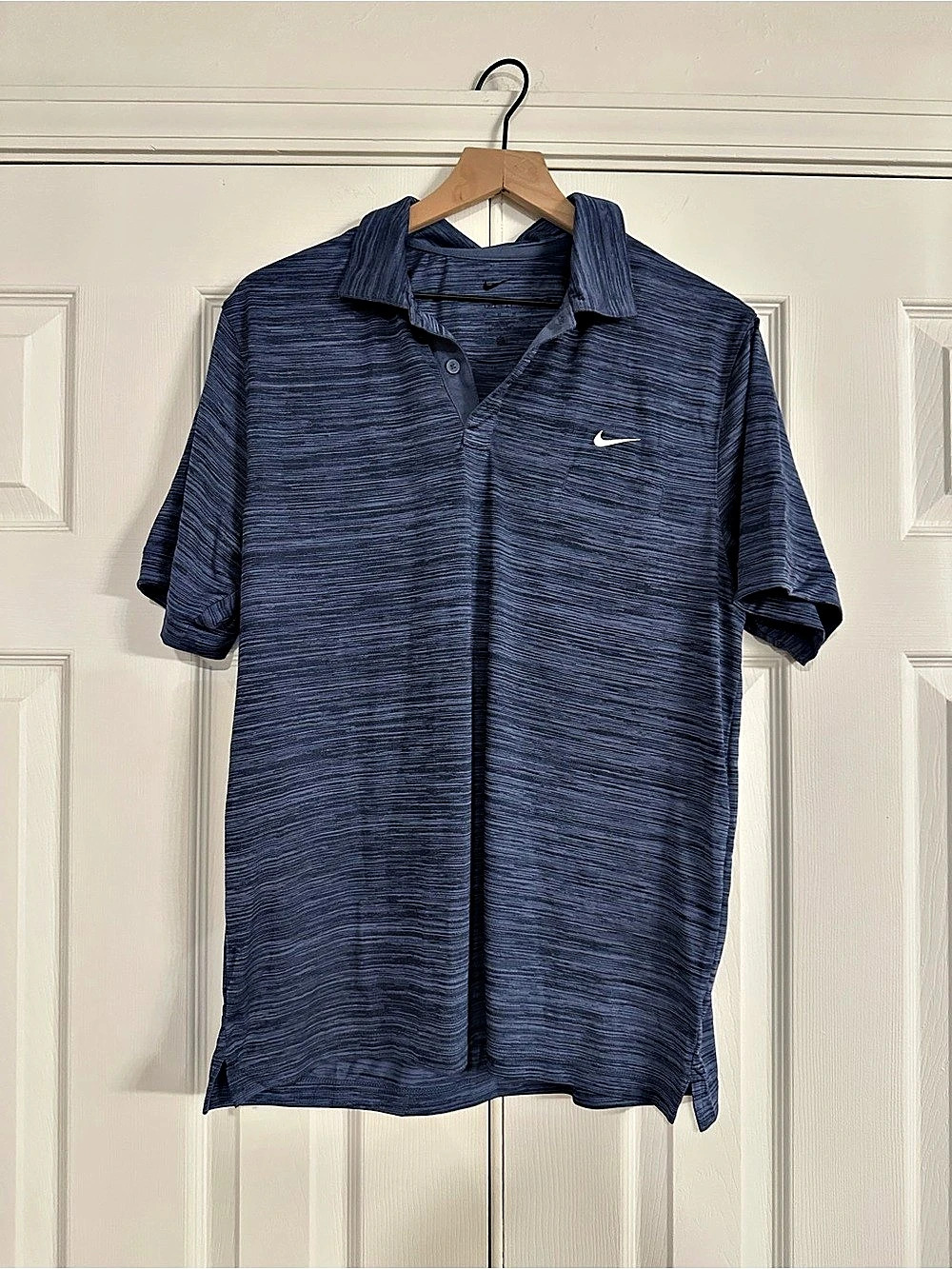 Nike Dri-FIT Men's Polo Blue Size Medium NWT